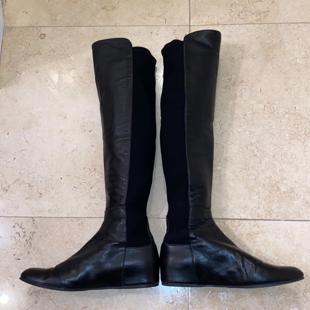 Stuart Weitzman Mainline Hidden Wedge Over Knee B… - image 8